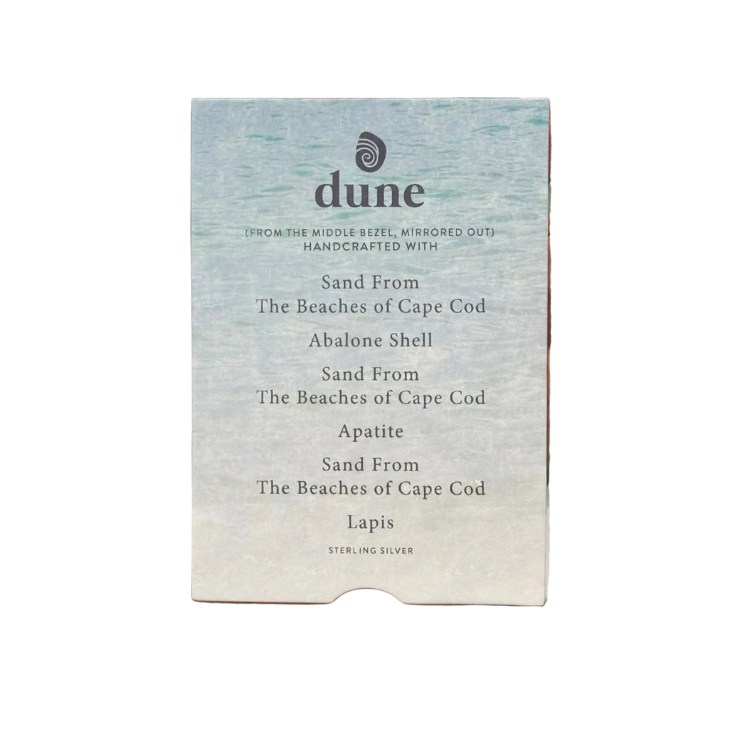 Dune Stepping Stone Necklace Sand