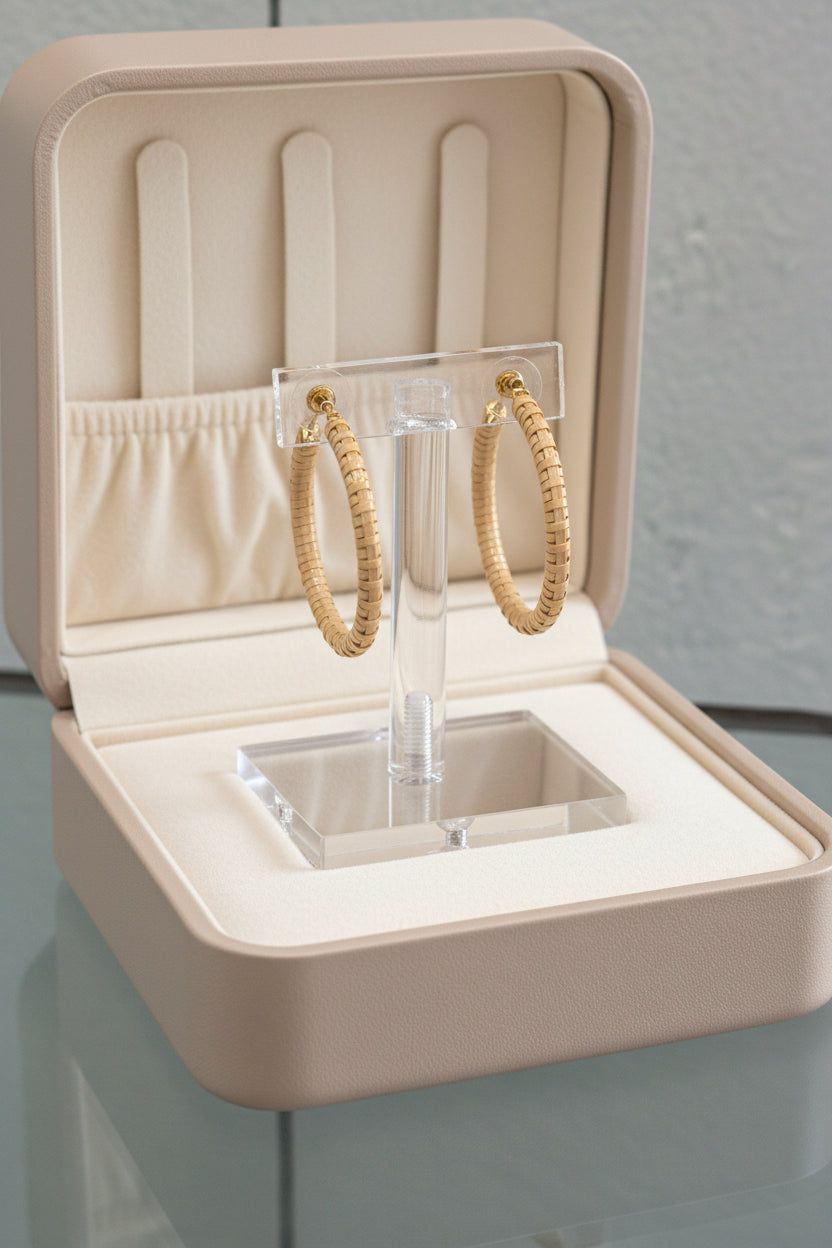 Whale Tail Hoop Earrings