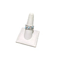 Dune Square Boho Ring Larimar Sz 8