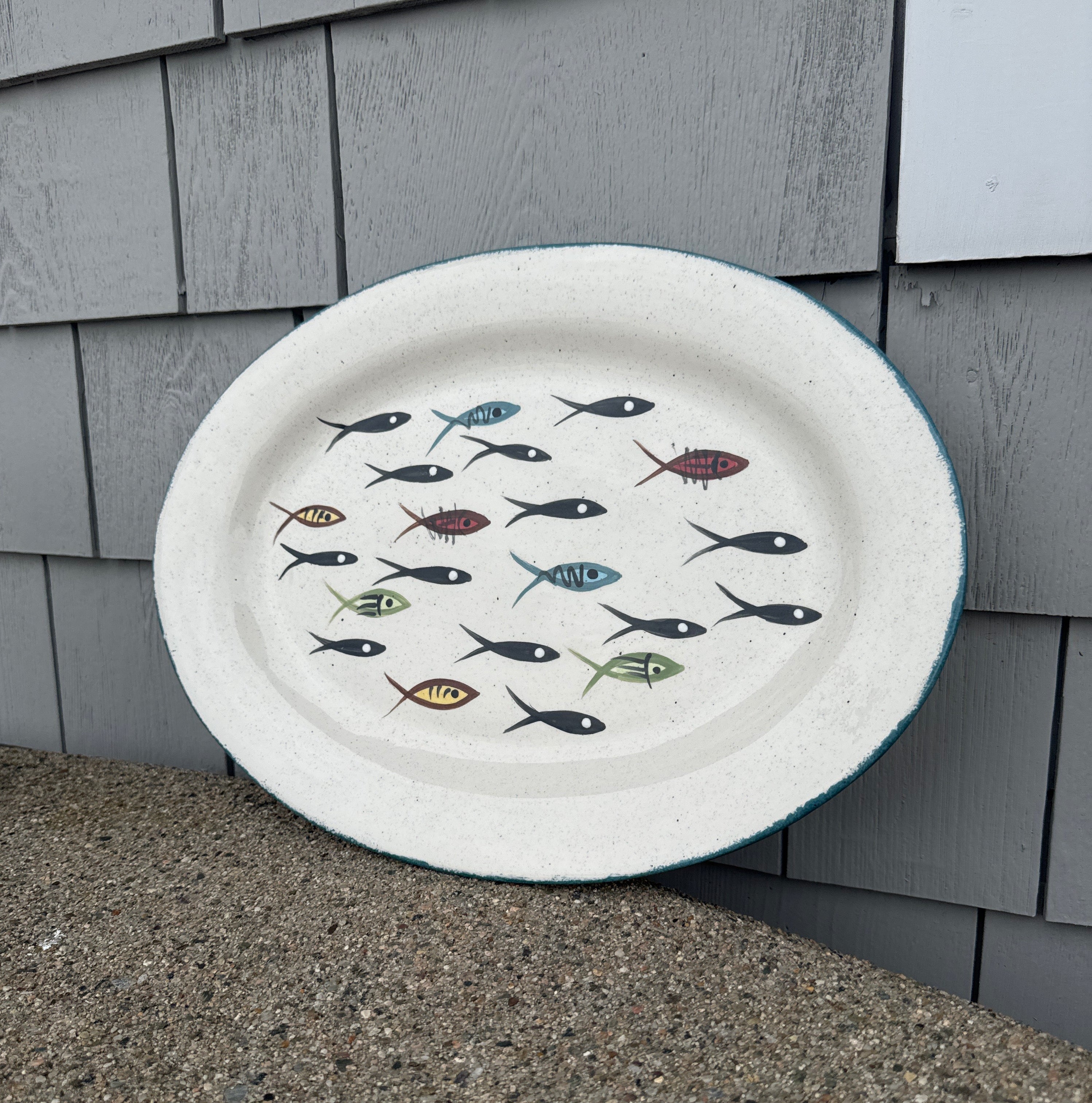 Jobi Platter Oval Lg. Multi