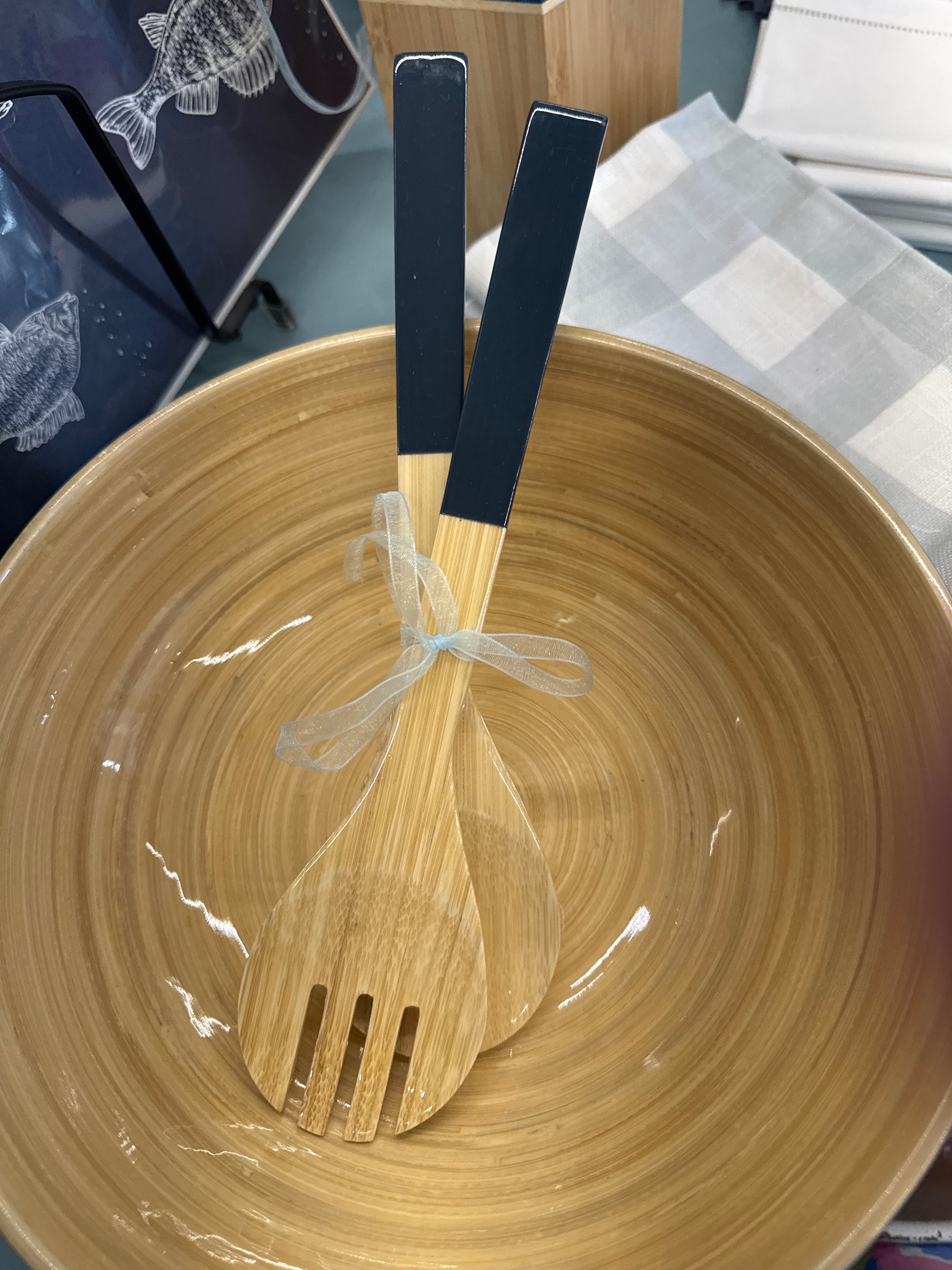 Classic Refined Salad Server Set 12.8"