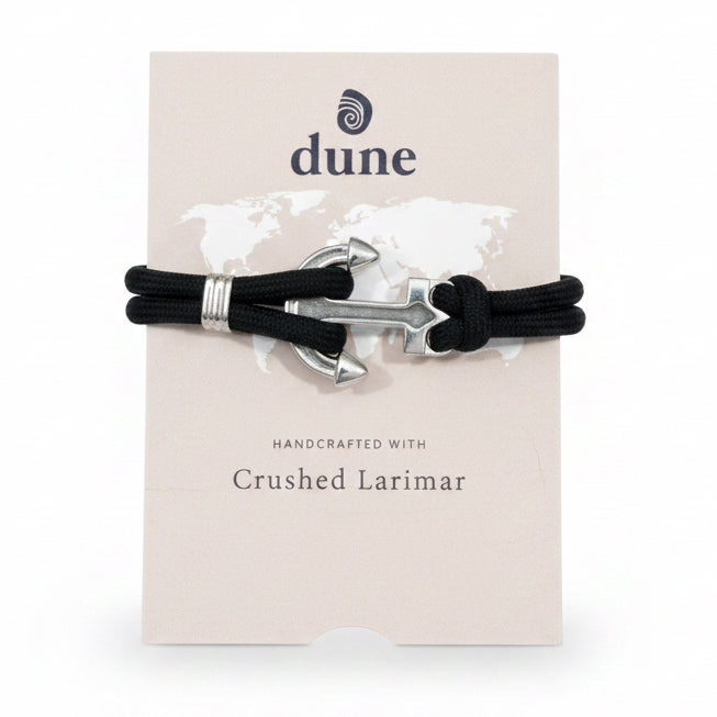 Dune Anchor Wrap Bracelet Larimar