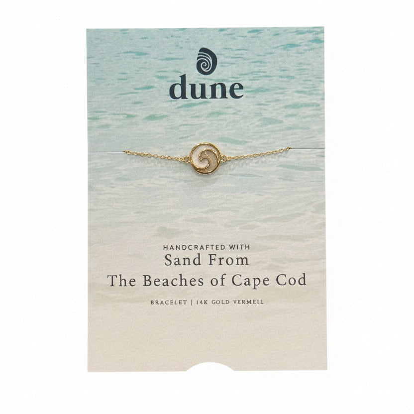 Dune Delicate Wave Bracelet 14k Gold