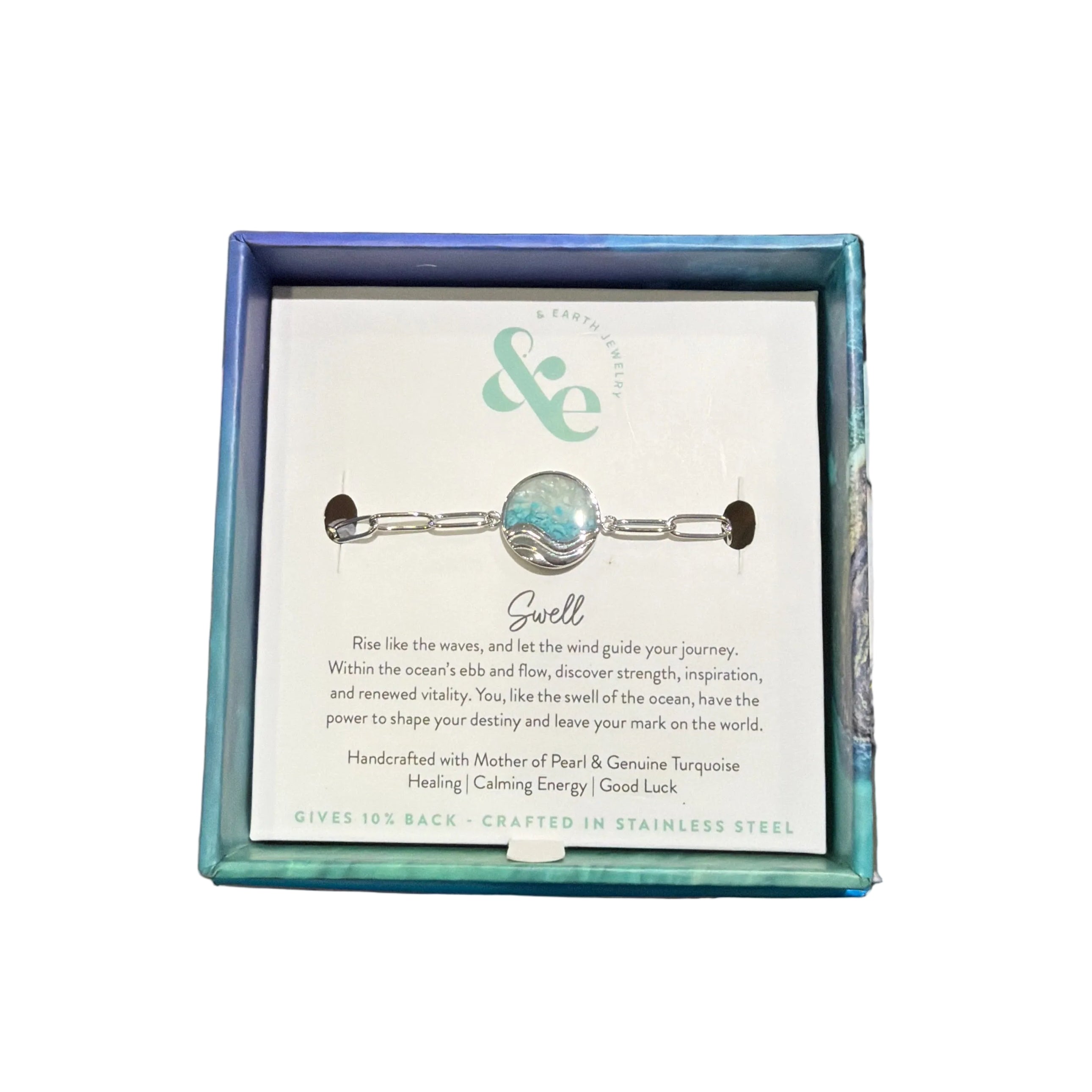 Dune Earth Swell Bracelet Silver