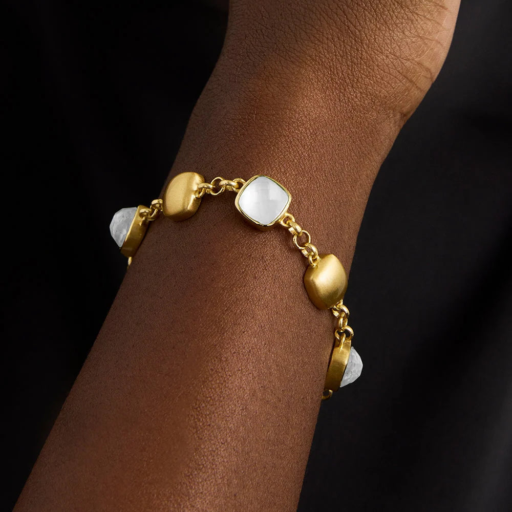 Galleria Station Bracelet - Gold - Iridescent Pear