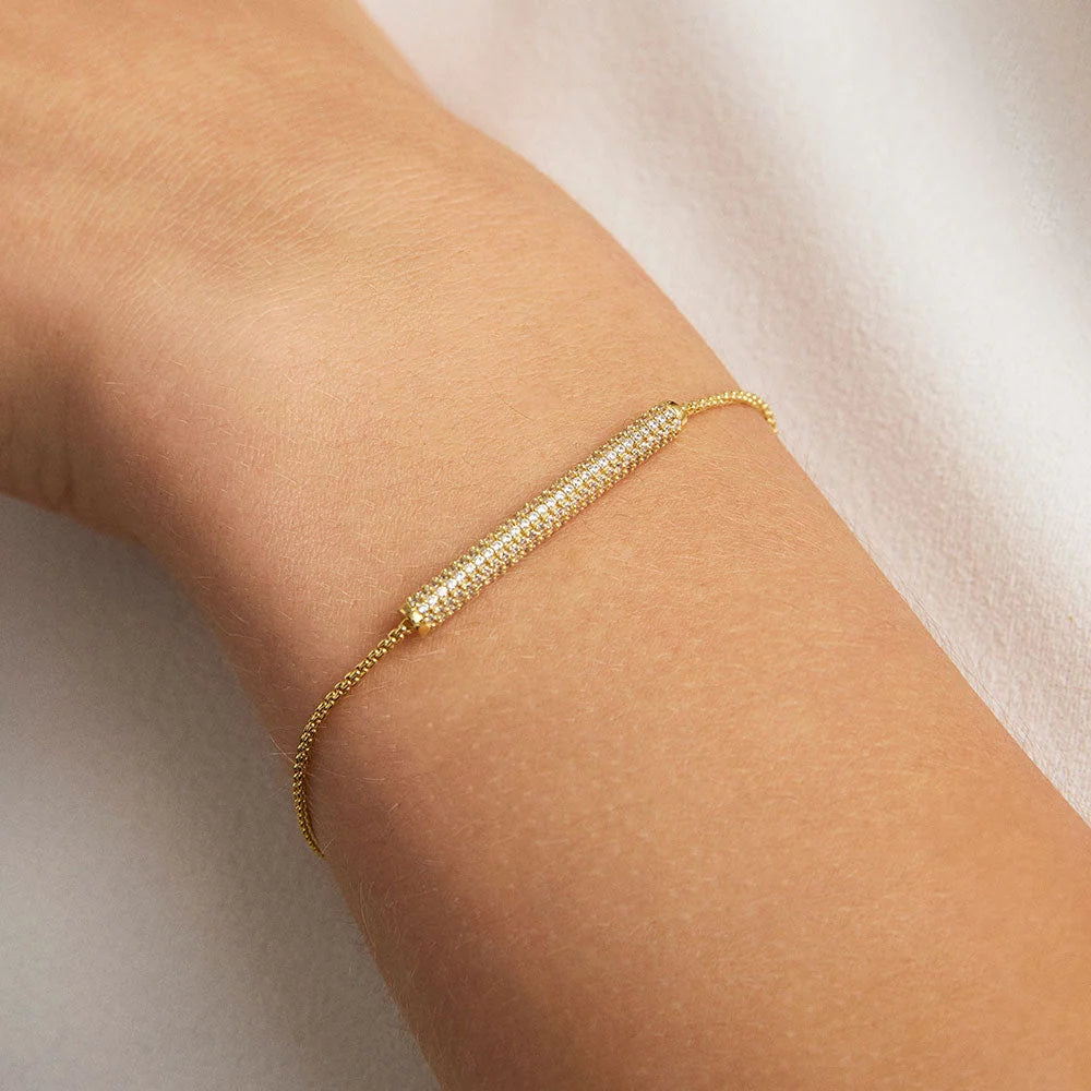 Juliette Pave Chain Bracelet