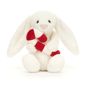 Jelly Cat Bashful  Bunny with Candy Cane