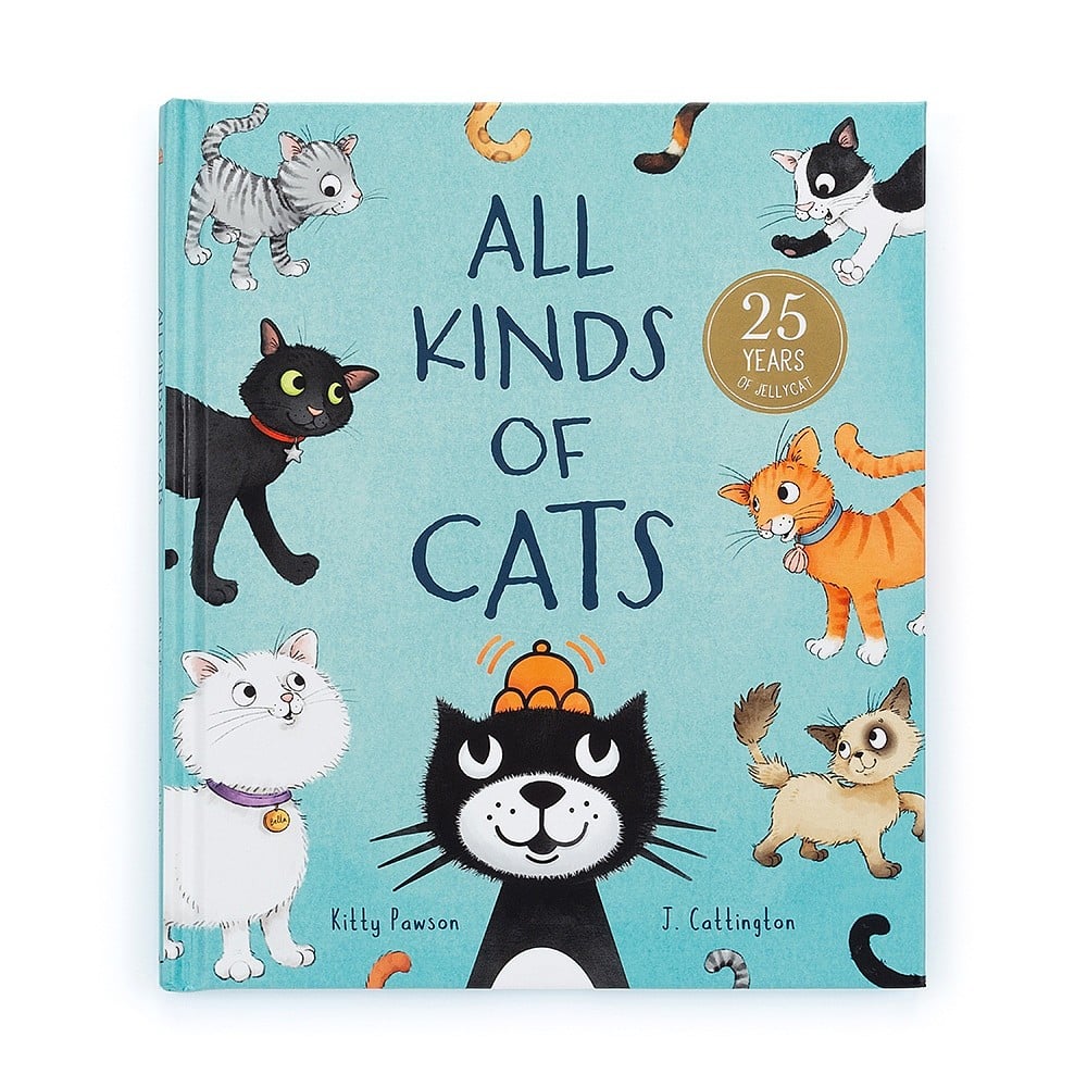 Jelly Cat All Kinds of Cats Book
