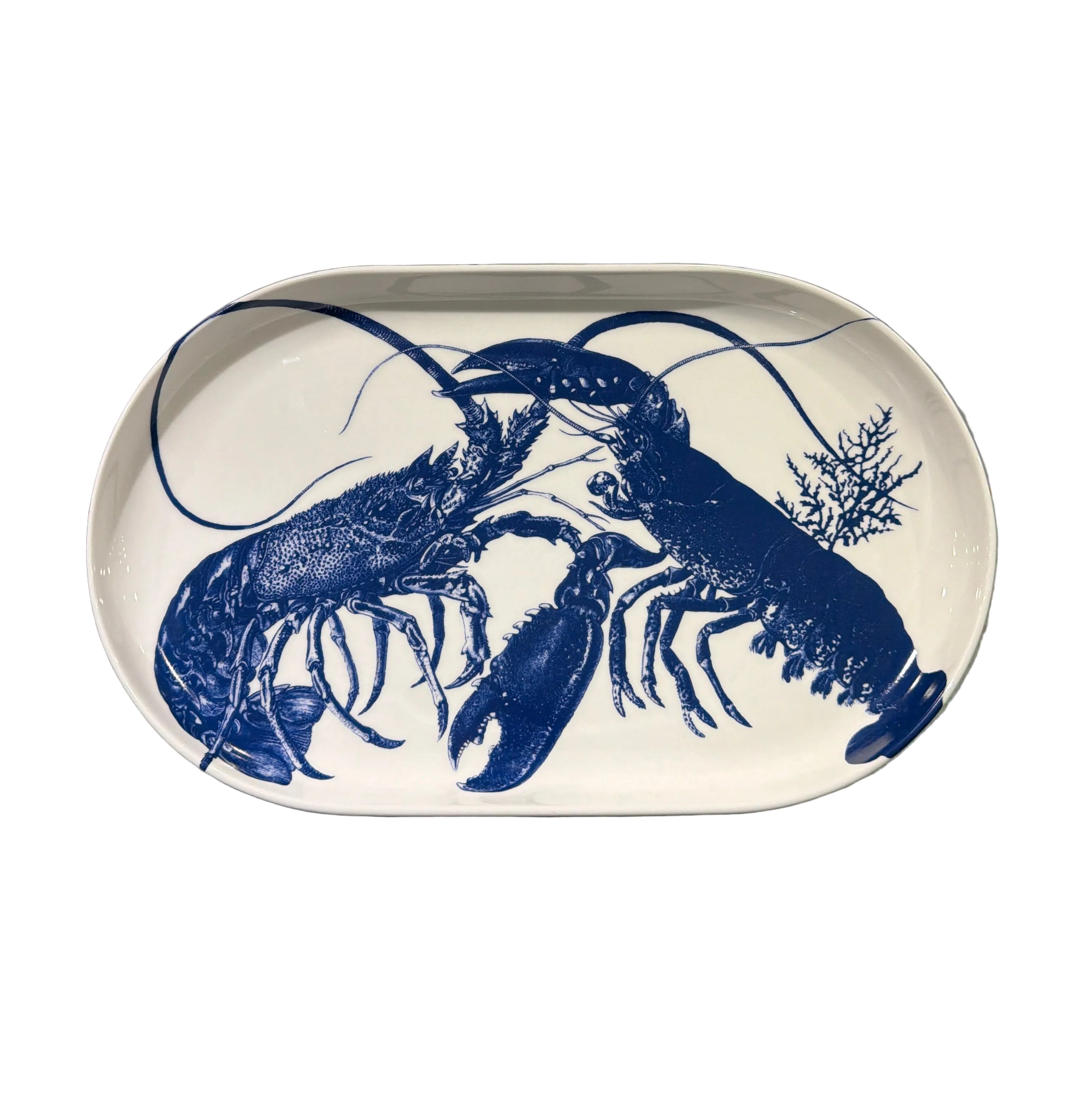 Caskata  Lobster Lg Coupe Oval Platter