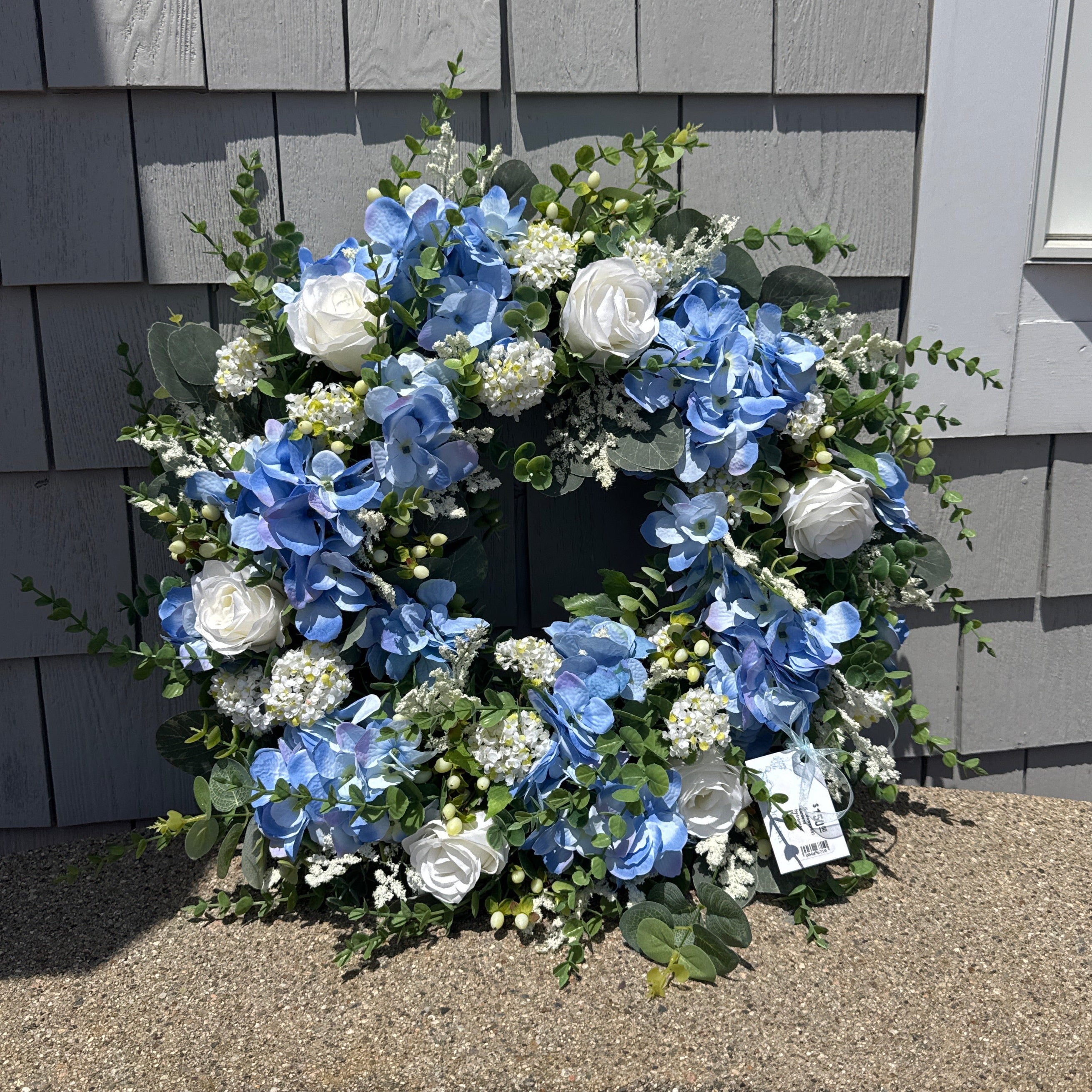 Meadowsweet Gardens Silk Hydrangea Wreath