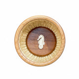 Nantucket Basketworks Trinket Box W/Lighthouse Knob