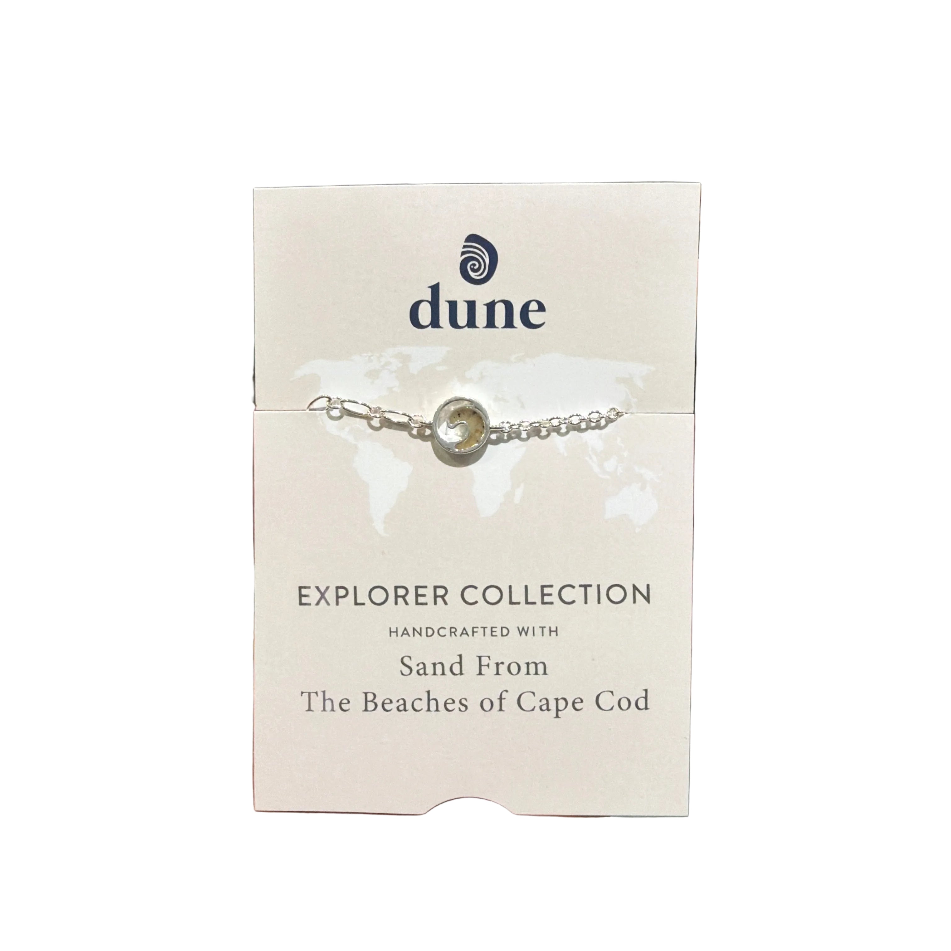 Dune Explorer Wave Chain Bracelet Sand