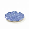 Vietri Santorini Stripe Cocktail Plate