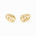 Julie Vos Dolce Link Stud Earrings