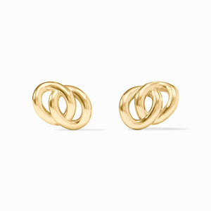Julie Vos Dolce Link Stud Earrings