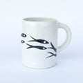 Jobi Lg Mug B/W Fish