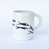 Jobi Lg Mug B/W Fish