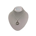 Dune Wander Locket Teardrop Cut 32in Figaro Chain
