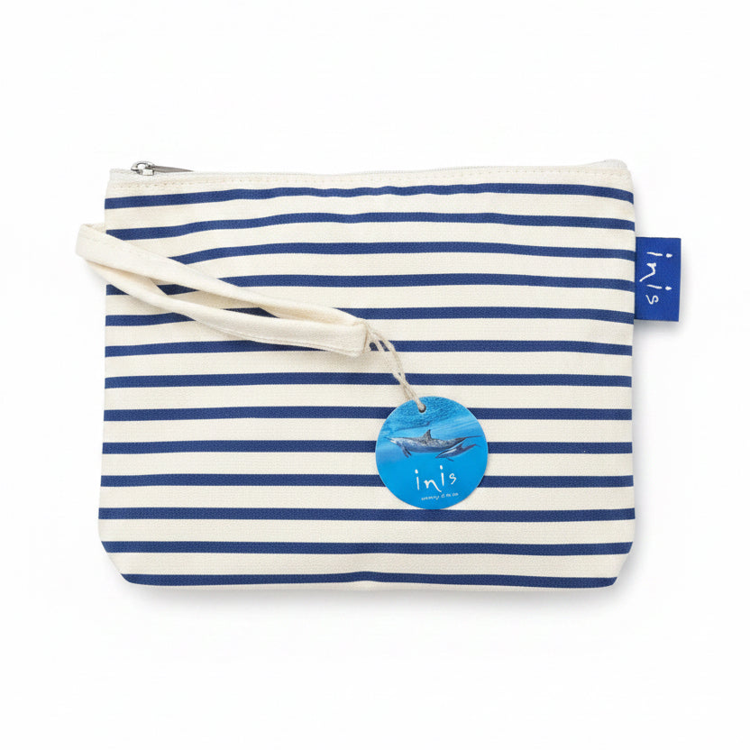 Inis Striped Cosmetic Bag