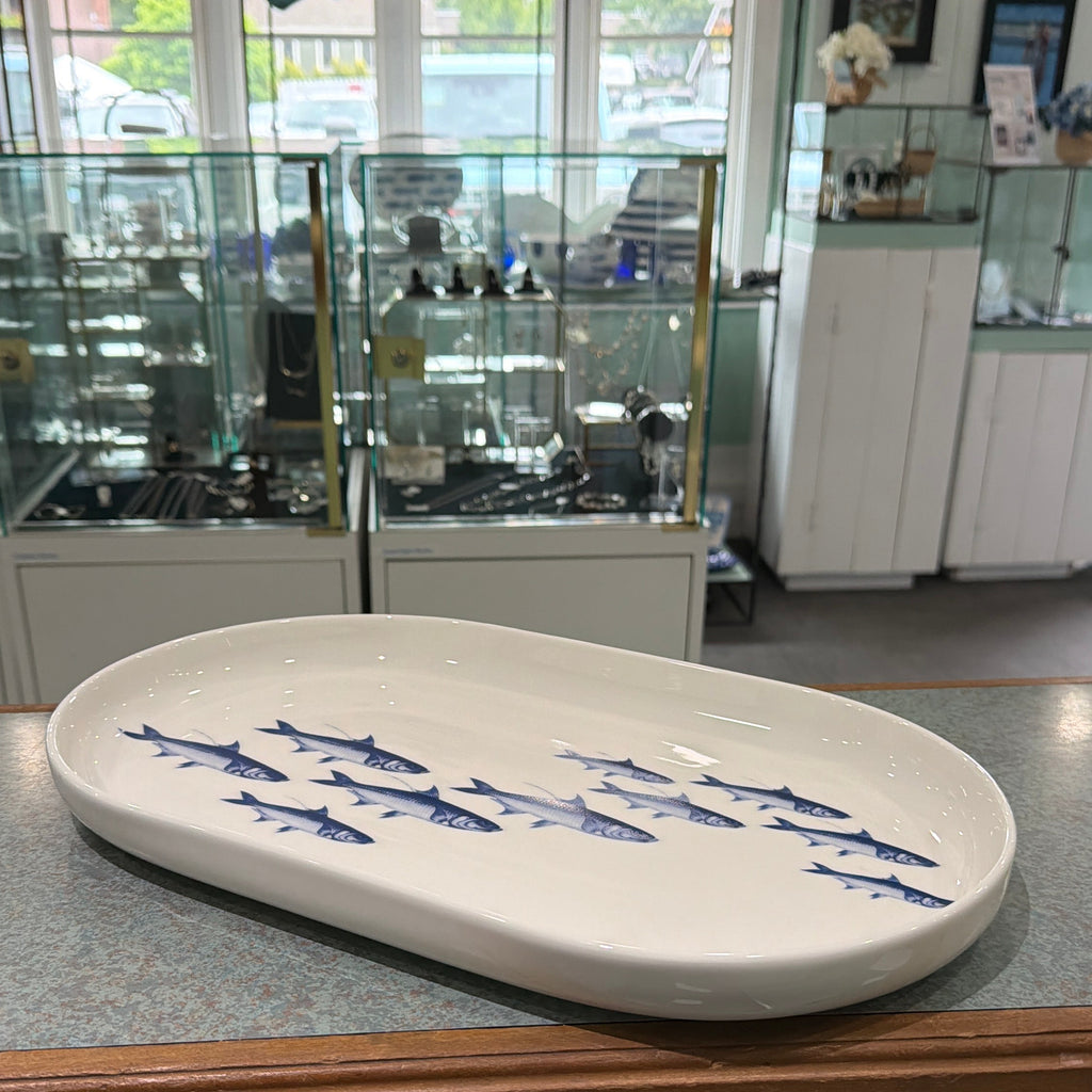 Caskata School of Fish Large Coupe Oval Platter