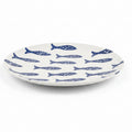 Vietri VSAN M003023 Santorini Fish Small Oval Platter