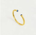 Dean Davidson Signature Gemstone Cuff Gold/Midnight Blue