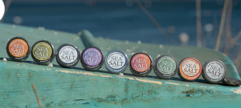 Martha’s Vineyard Sea Salt Nine  Salt Sampler