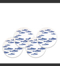 Caskata School of Fish Coupe Salad Plate