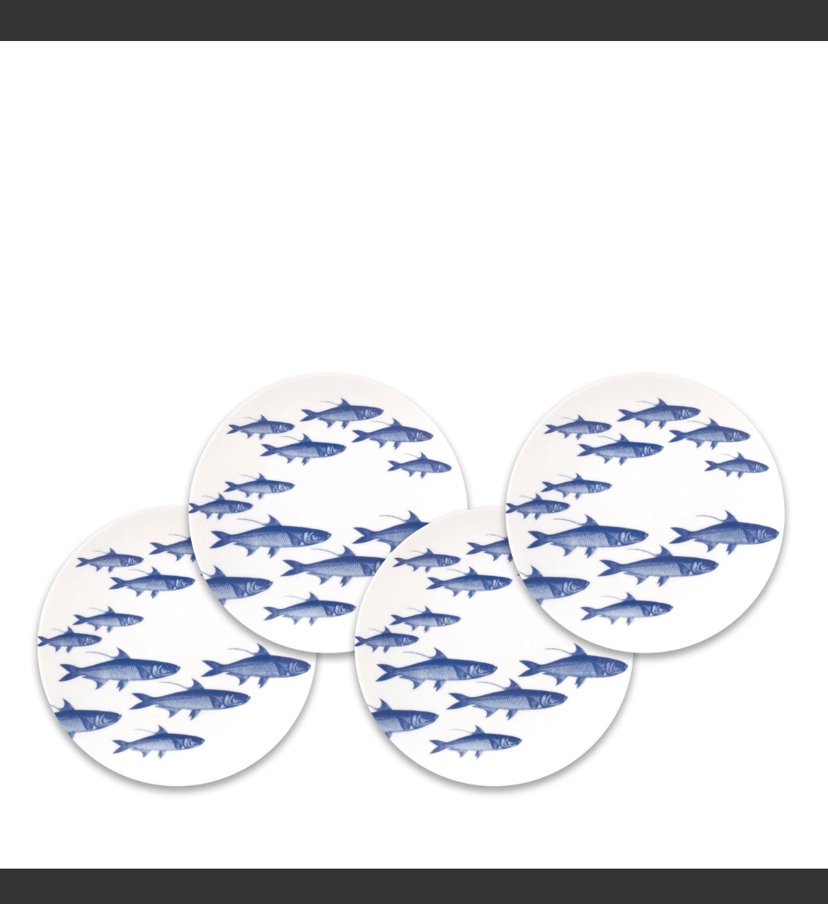 Caskata School of Fish Coupe Salad Plate