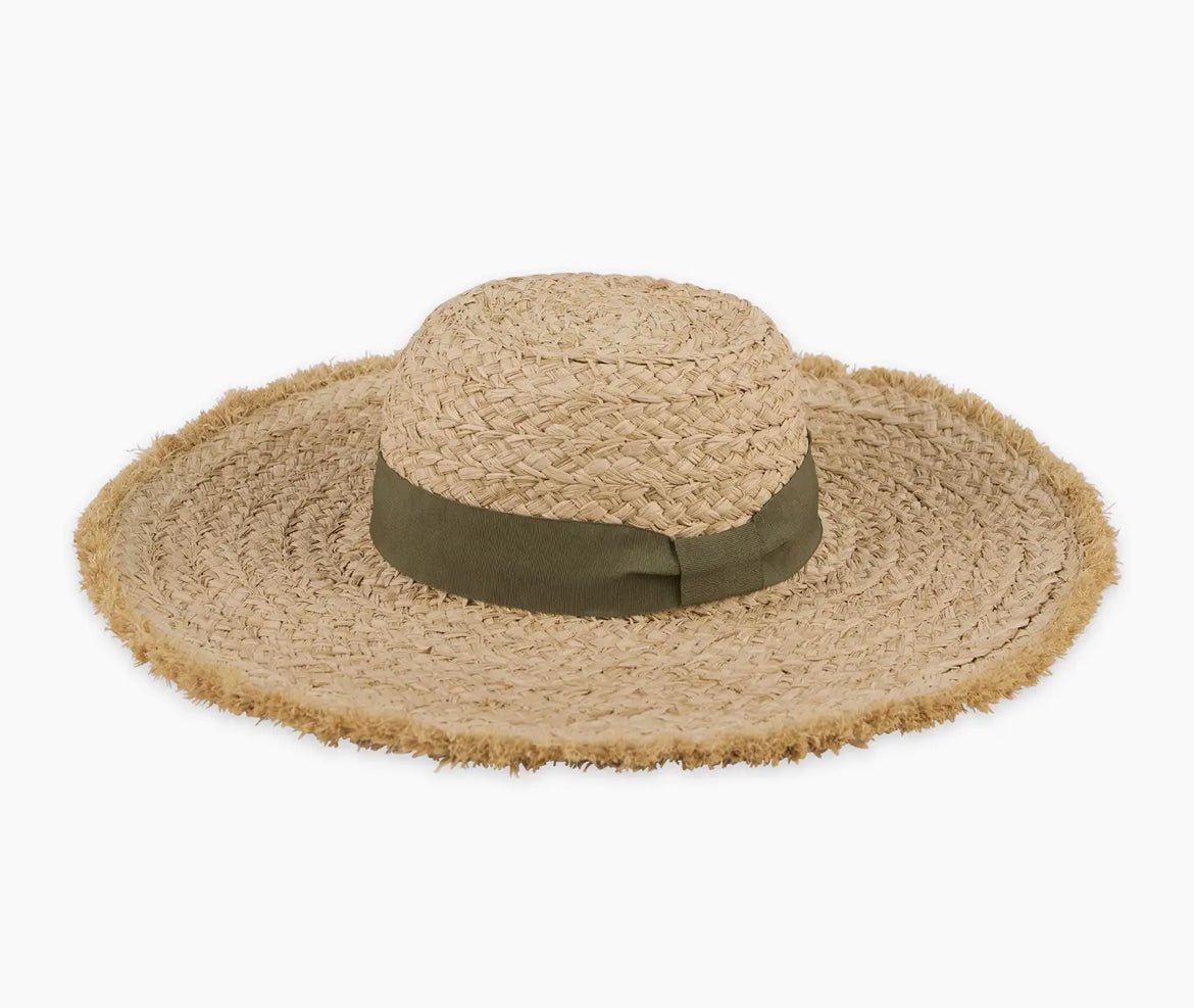 Hadley Wren Straw Sun Hat Natural