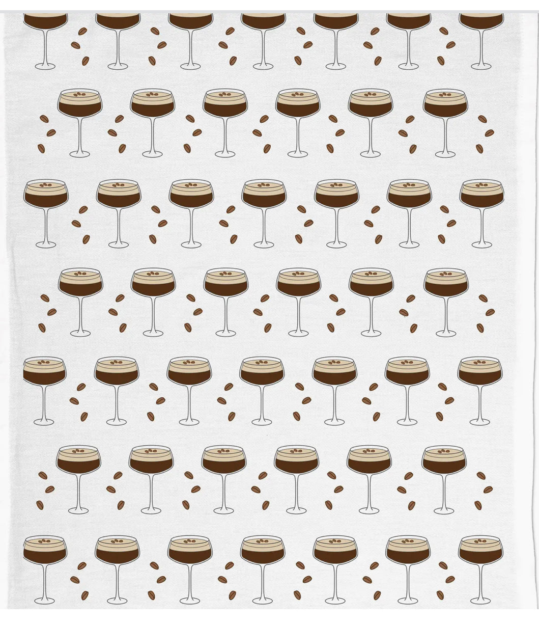 Coast & Cotton Tea Towel Espresso Martinis