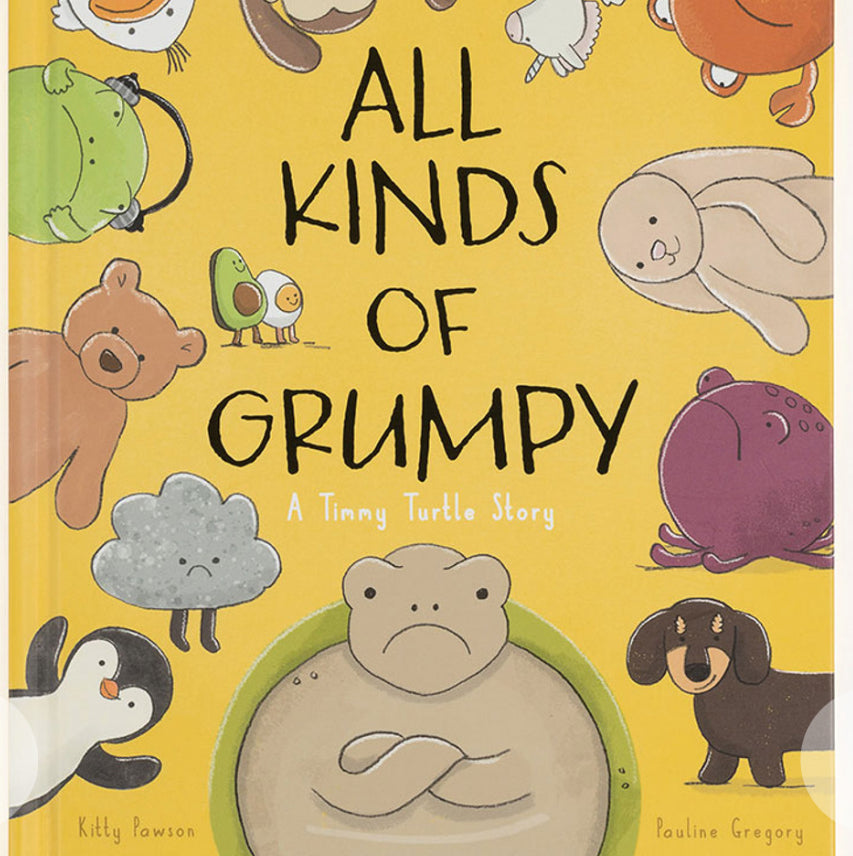 Jelly Cat All Kinds of Grumpy Book