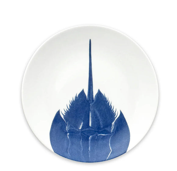 Caskata Horseshoe Crab Coupe Salad Plate