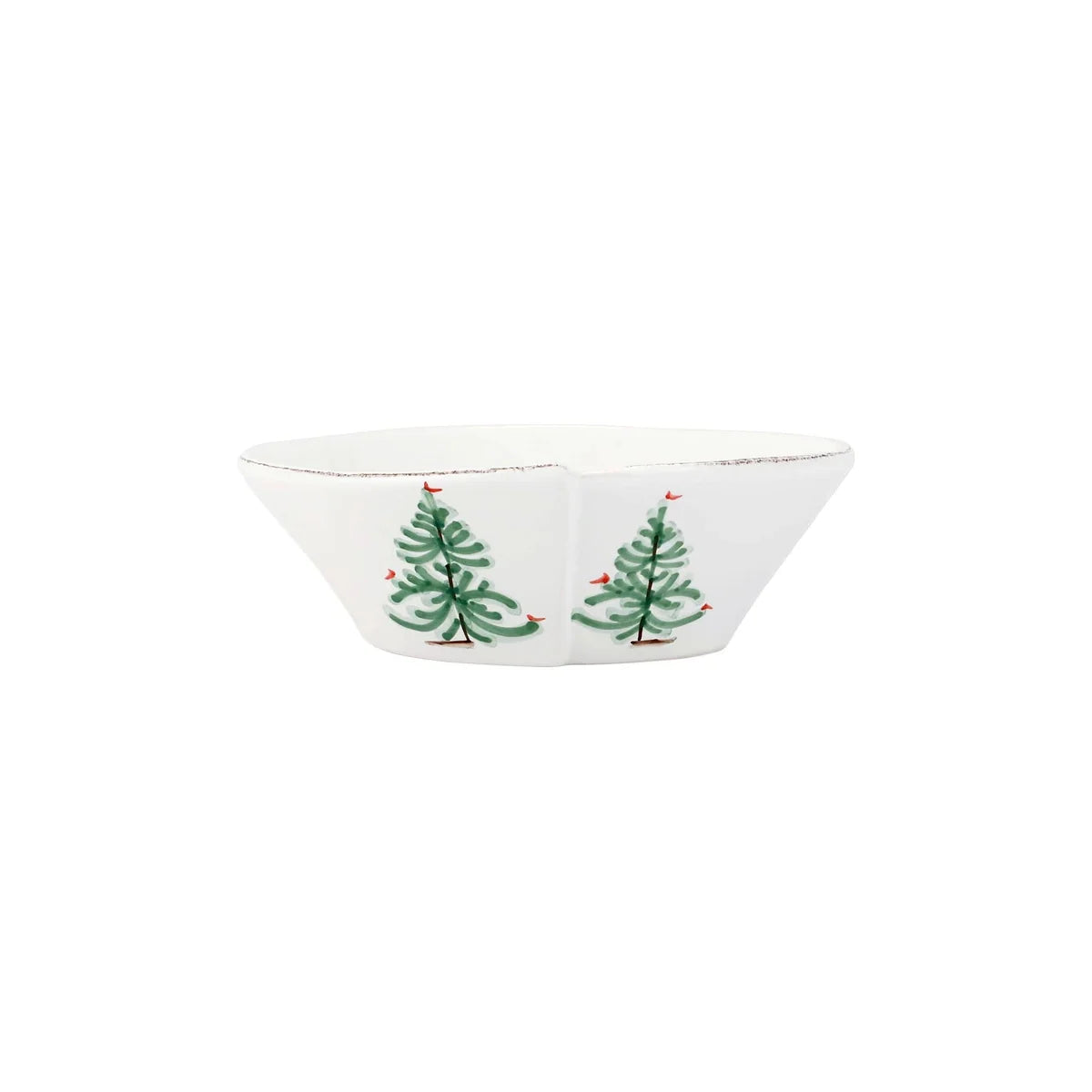 Vietri Lastra Holiday Sm Oval Bowl