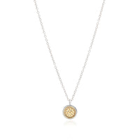 Anna Beck Classic Small Gold & Silver Dotted Necklace