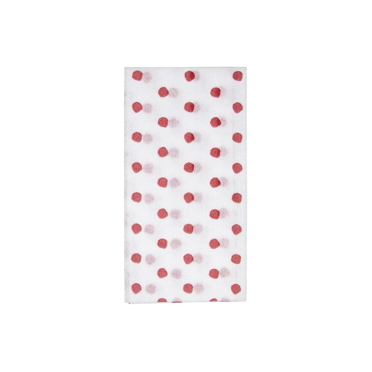 Vietri Dot Red Paper Guest towel 20 Ct