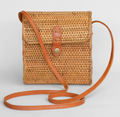Bali Harvest Rattan Bag (Envelope Brown)