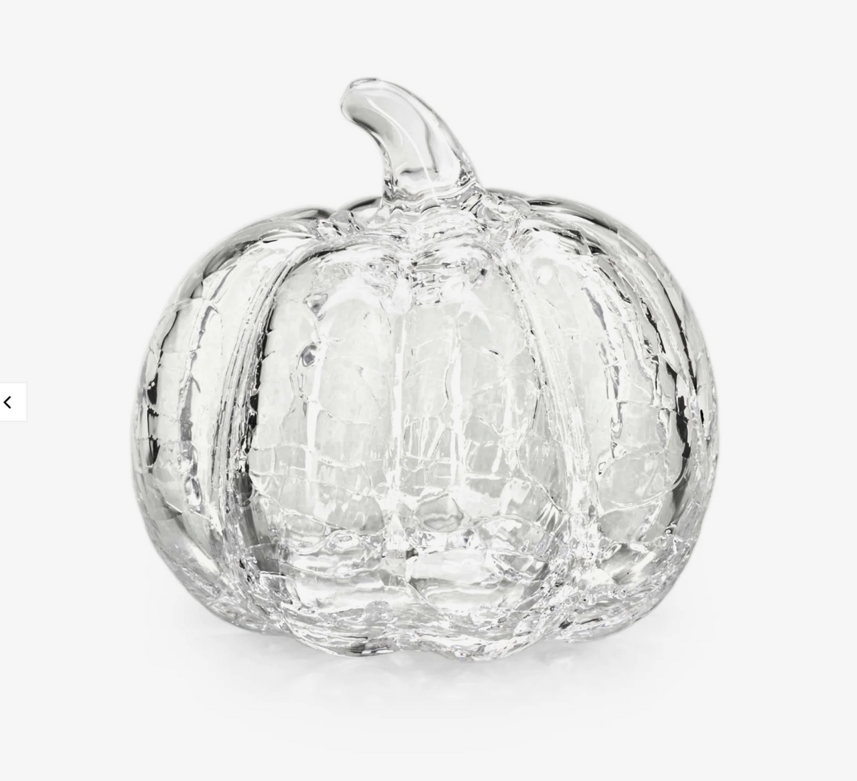 Simon Pearce Crackle Pumpkin