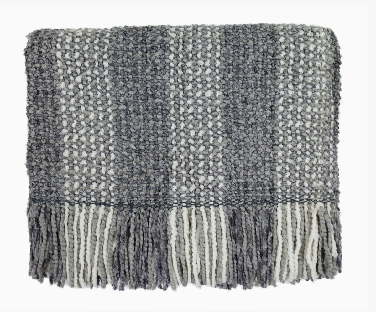 Greenwich Smoke Throw Blanket