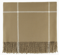 Glasgow Camel Throw Blanket