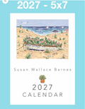 Susan Wallace Barnes 2027 Desk Calendar