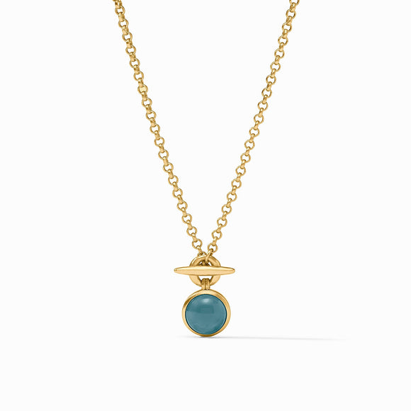 Julie Vos Solara Solitaire Necklace