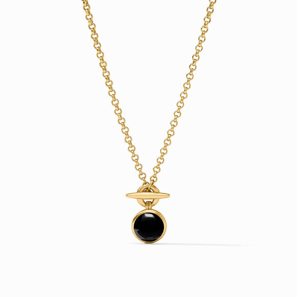 Julie Vos Solara Solitaire Necklace