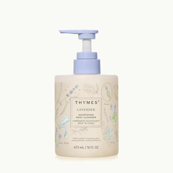 Thymes Lavender Body Cleanser 16oz