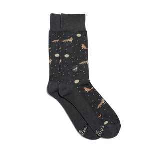 Conscious Step Socks That Protect Wolves M