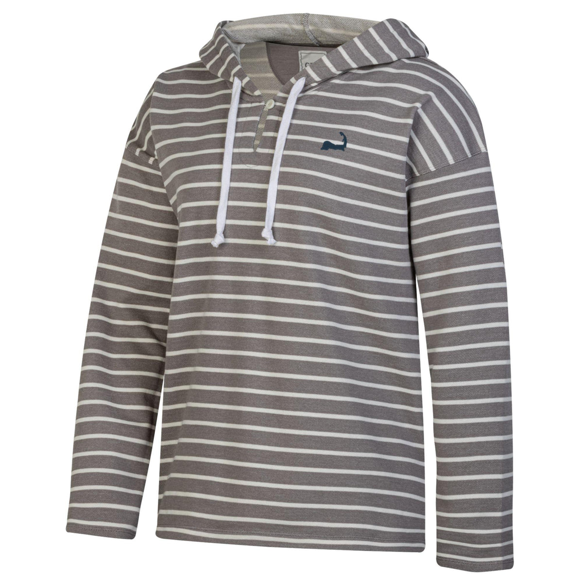 Gear Big Cotton Terry Striped Hoodie