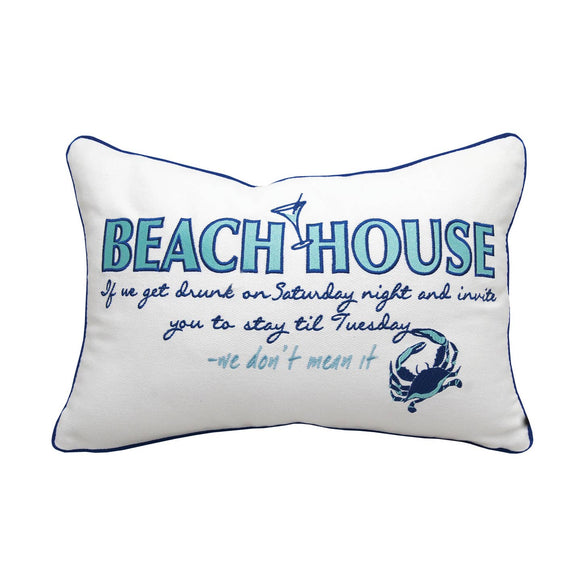 Rightside Design Beach House Pillow