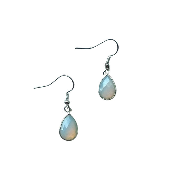 Gillian Inspired Designs Sea Opal Teardrop Earrings