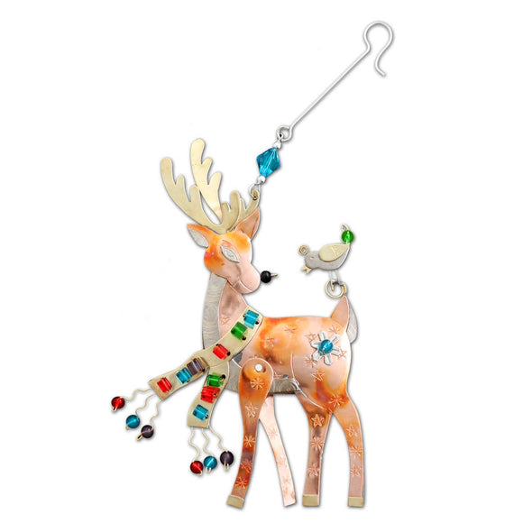 Pilgrim Imports Vixen Reindeer Ornament