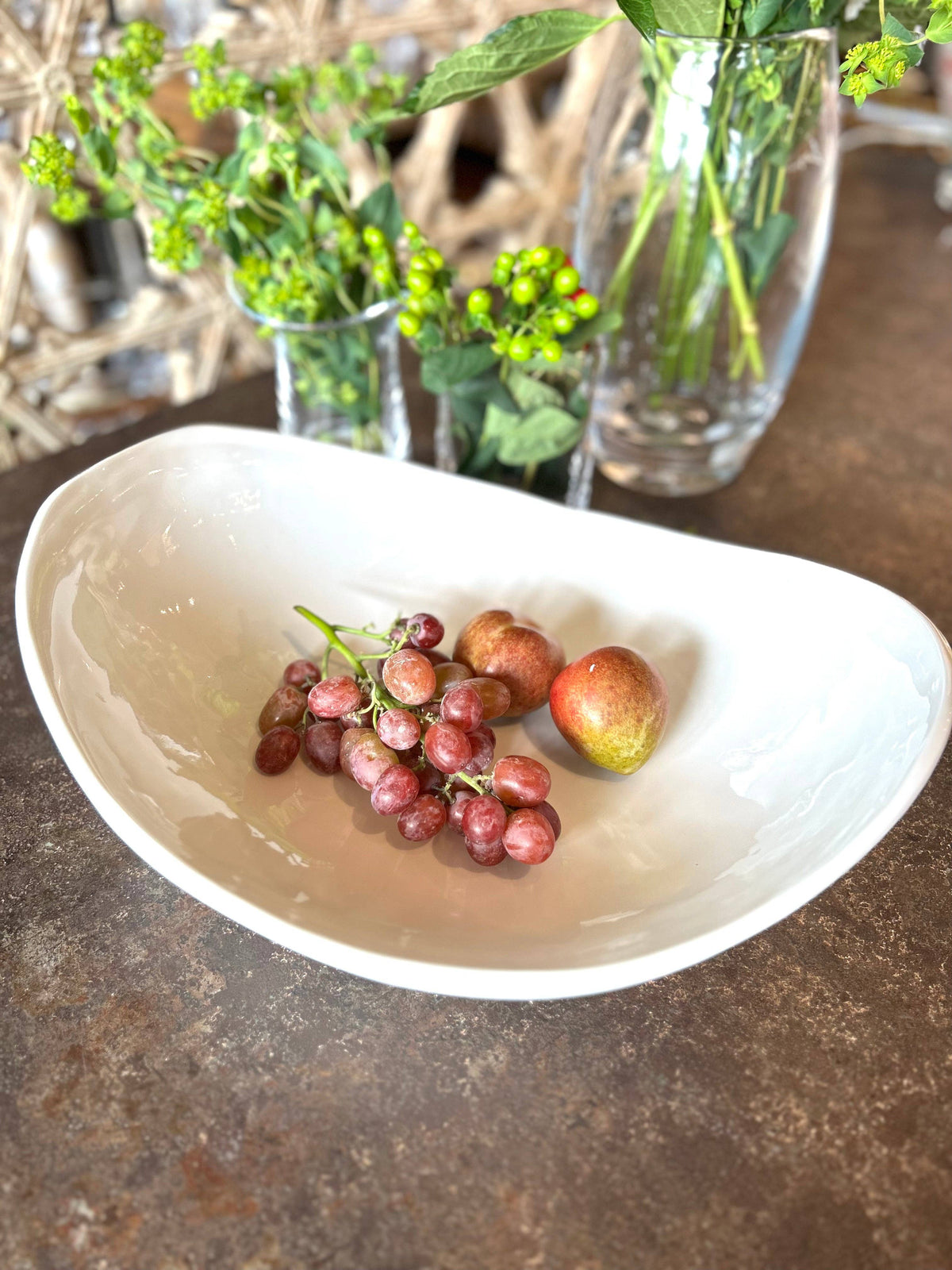Oblong Crescent Serving Bowl , NEW!